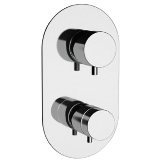 Built-in Thermostatic 3-Way Shower Diverter Remer NT93US